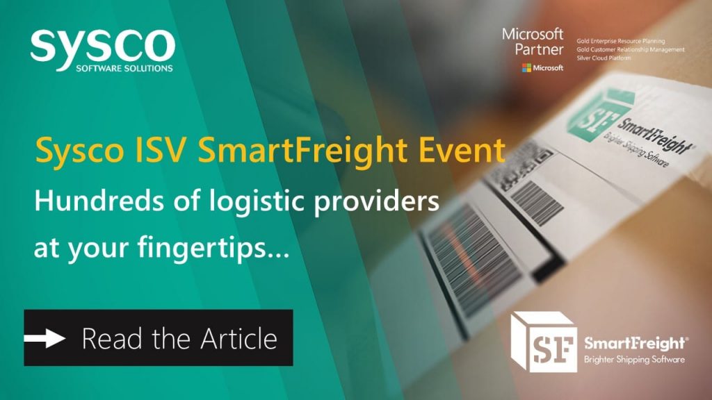 sysco-software-announce-partnership-with-smartfreight-logistics-for