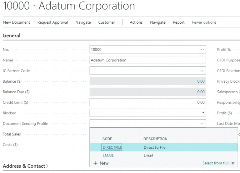 Sending Invoices / Purchase Orders (General Documents) to Customers ...