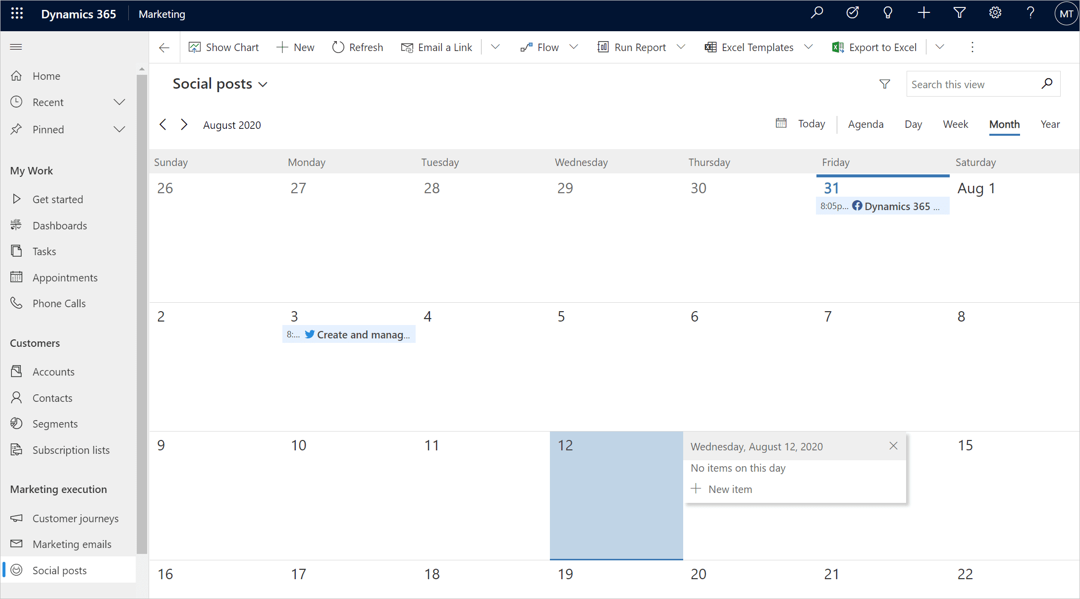 Posting to Socials with Dynamics 365 Marketing | Microsoft Dynamics 365 ...