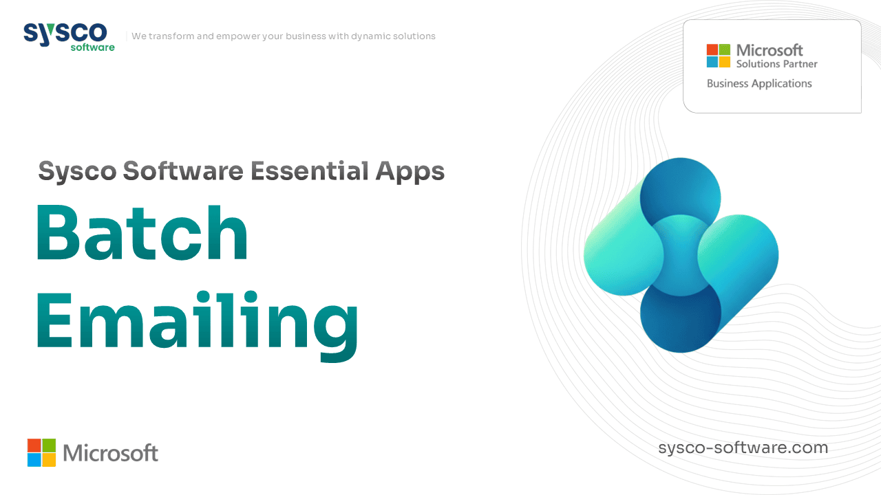 Batch Emailing | Microsoft Dynamics 365 | Ireland | Northern Ireland ...